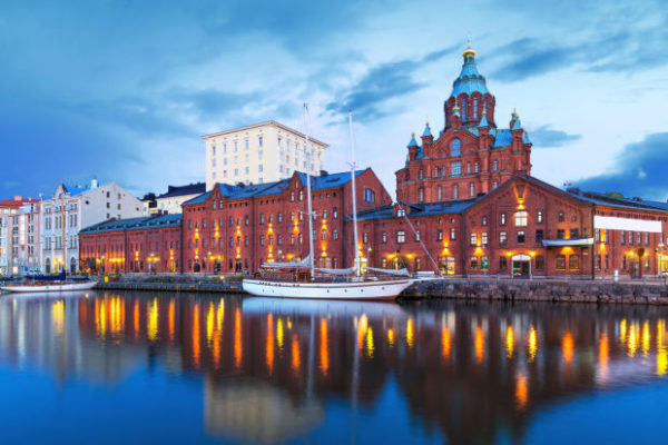 Uspenski Cathedral in Helsinki, Finland