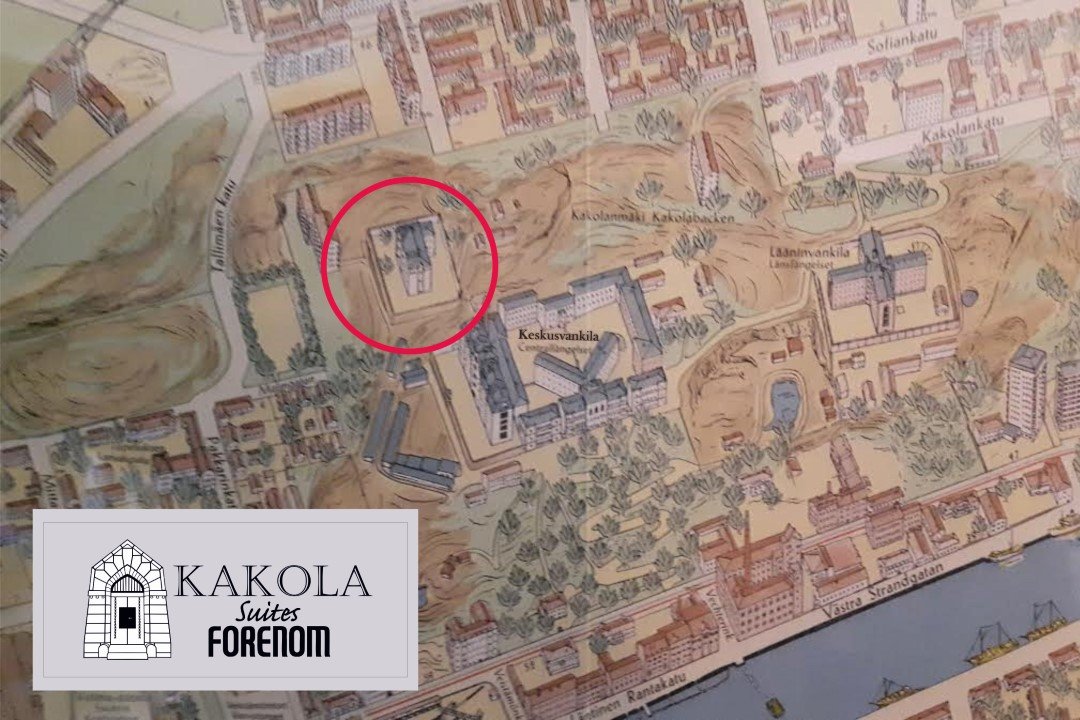 Kakola prison map