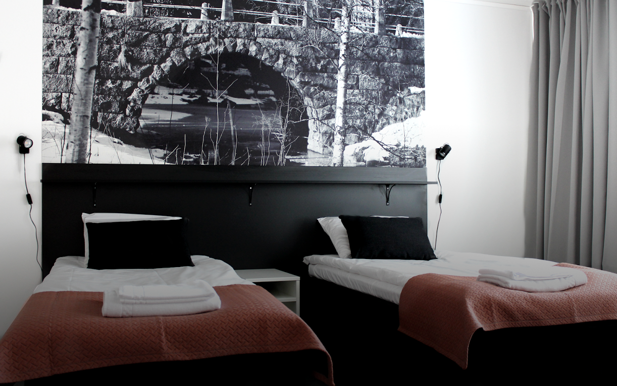 raahe aparthotel hotelli sisustus